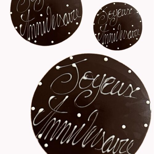 Plaquette en chocolat